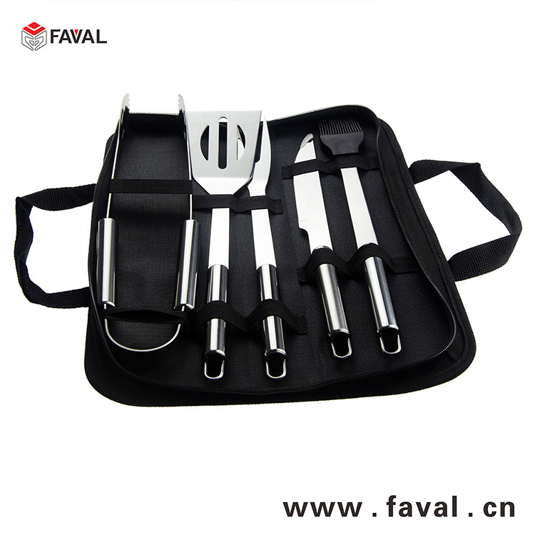 Set of 6 barbecue accessories-small size